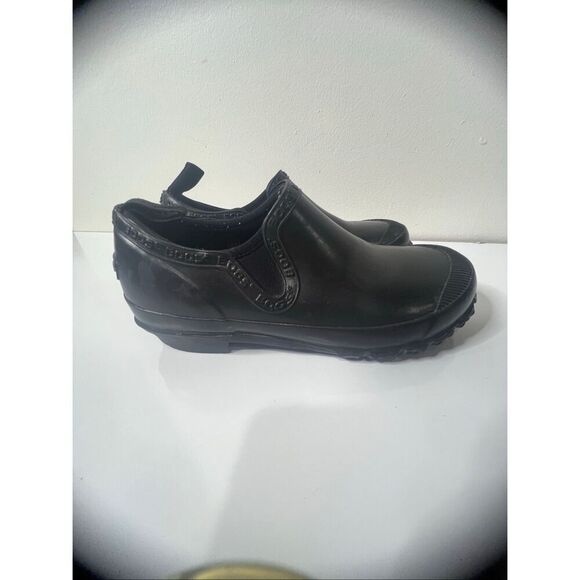 BOGS black rubber garden clogs womens 7 - Picture 6 of 7